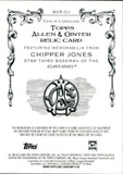 2025 Chipper Jones Topps Allen & Ginter RELIC GAMED-USED MEMORABILIA BAT #AGR-CJ Atlanta Braves