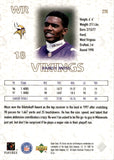 1998 Randy Moss Upper Deck UD Choice NEXT DOMINATION ROOKIE RC #270 Minnesota Vikings