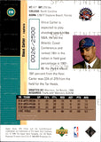 1998-99 Vince Carter Upper Deck SPx Finite ROOKIE 26/2500 RC #215 Toronto Raptors