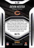 2025 Devin Hester Panini Prizm ALL PURPOSE MOJO PRIZM 6/25 #19 Chicago Bears