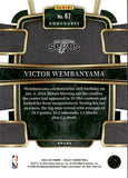 2023-24 Victor Wembanyama Panini Select CONCOURSE BLUE ROOKIE RC #87 San Antonio Spurs 6