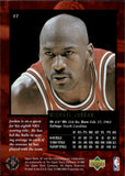 1995-96 Michael Jordan Upper Deck SP CHAMPIONSHIP SERIES #17 Chicago Bulls *SURFACE DIMPLES*