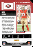 2023 Nick Bosa Panini Contenders VETERAN TICKET AUTOGRAPH 10/97 AUTO #CTA-NBO San Francisco 49ers