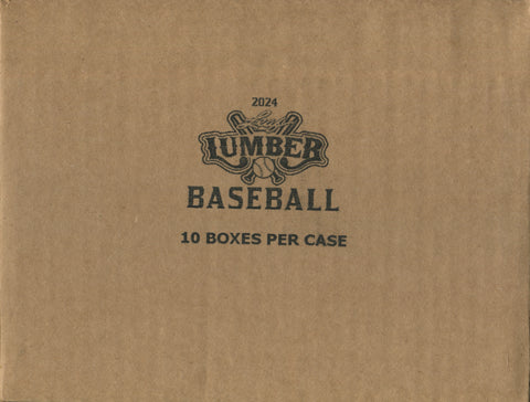 2024 Leaf Lumber Baseball Hobby, 10 Box Case *RELEASES 6/28*