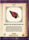 2024 Marvin Harrison Jr. Panini Origins ORIGIN STORY SSP ROOKIE RC #7 Arizona Cardinals