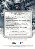 2013 Oscar Taveras Bowman Inception PROSPECT AUTOGRAPH AUTO #PA-OT St. Louis Cardinals