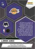 2024-25 Lebron James Panini Mosaic MONTAGE MOSAIC PRIZM #19 Los Angeles Lakers