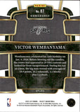 2023-24 Victor Wembanyama Panini Select CONCOURSE BLUE ROOKIE RC #87 San Antonio Spurs 13