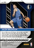 2018-19 Jalen Brunson Panini Prizm ROOKIE RC #250 Dallas Mavericks 5