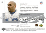 2001 Charlie Batch Upper Deck SP Authentic SIGN OF THE TIMES AUTOGRAPH AUTO #CB Detroit Lions