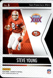 2025 Steve Young Panini Silhouette SUPER BOWL XXIX DIE-CUT 11/25 #6 San Francisco 49ers