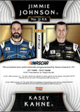 2017 Jimmie Johnson Kasey Kahne Panini Select SELECT PAIRS RACE-USED MATERIALS #JJ-KK