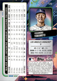 2024 Yoshinobu Yamamoto Topps Cosmic Chrome ROOKIE RC #125 Los Angeles Dodgers 3