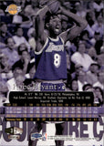 1998-99 Kobe Bryant Fleer Flair Showcase ROW 3 #2 Los Angeles Lakers