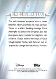 2026 Emperor Kuzco Topps Chrome Disney AQUA REFRACTOR 147/199 #17 THE EMPEROR'S NEW GROOVE