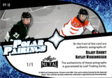 2025 Hilary Knight & Hayley Wickenheiser Leaf Metal POLAR PAIRINGS DUAL AUTOGRAPH 1/1 ONE OF ONE AUTO #PP-18 USA CANADA WOMEN'S HOCKEY LEGENDS