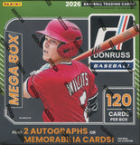 2026 Panini Donruss Baseball Mega, Box