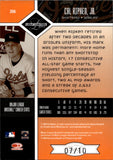 2004 Cal Ripken Jr. Donruss Leaf Limited MONIKERS AUTOGRAPH 7/10 AUTO #206 Baltimore Orioles