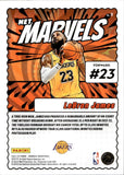 2023-24 LeBron James Panini Donruss NET MARVELS PRESS PROOF #9 Los Angeles Lakers