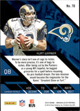 2016 Kurt Warner Panini Unparalleled GREEN 3/10 #70 St. Louis Rams