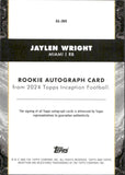 2024 Jaylen Wright Topps Inception ROOKIE AUTOGRAPH 90/125 RC AUTO #RA-JWR Miami Dolphins