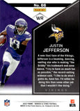 2022 Justin Jefferson Panini Rookies & Stars LONGEVITY 28/80 #66 Minnesota Vikings