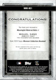 2020 Miguel Sano Topps Museum Collection MEANINGFUL MATERIAL RELIC 15/35 JERSEY #MMR-MS1 Minnesota Twins