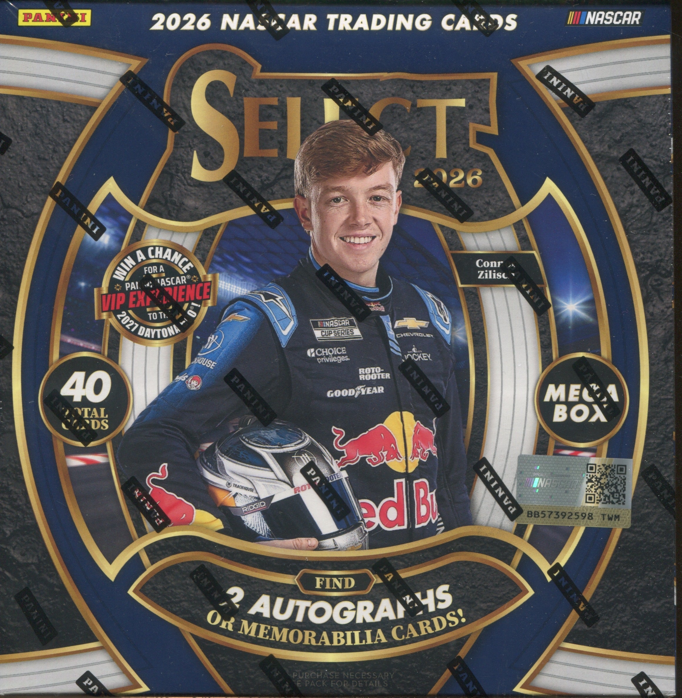 BOATRACE CARD 2026 カードセット バインダー付　未開封 2026 Panini Select Racing Mega, Box