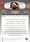 2004-05 LeBron James Upper Deck #26 Cleveland Cavaliers