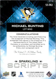 2024-25 Michael Bunting Upper Deck Black Diamond SPARKLING SCRIPTS AUTOGRAPH AUTO #SS-BU Pittsburgh Penguins