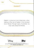 2025 Rabbit Topps Chrome Disney AQUA REFRACTOR 13/199 #145 WINNIE THE POOH