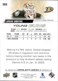2022-23 Lukas Dostal Upper Deck SERIES ONE YOUNG GUNS ROOKIE RC #203 Anaheim Ducks
