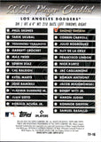 2026 Shohei Ohtani Topps Finest TEAM FINEST #TF-15 Los Angeles Dodgers
