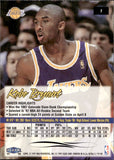 1997-98 Kobe Bryant Fleer Ultra #1 Los Angeles Lakers