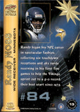 1998 Randy Moss Pacific Crown Royale MASTER PERFORMERS ROOKIE RC #13 Minnesota Vikings