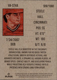2026 Steele Hall ONYX Vintage AUTOGRAPH 99/180 AUTO #VA-STHA Cincinnati Reds