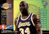 1997-98 Shaquille O'Neal Skybox Metal Universe #1 Los Angeles Lakers