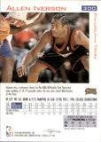 1997-98 Allen Iverson Fleer TRADITIONS TIFFANY #300 Philadelphia 76ers