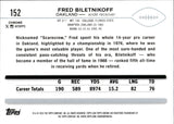 2024 Fred Biletnikoff Topps Chrome WHITE REFRACTOR 8/15 #152 Oakland Raiders
