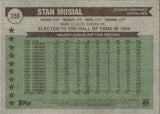 2025 Stan Musial Topps Heritage THE TOPPS NEWS ALL-TIME ALL-STARS BLACK #350 St. Louis Cardinals