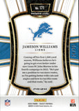 2025 Jameson Williams Panini Select PREMIER LEVEL BLUE DISCO PRIZM 24/25 #171 Detroit Lions