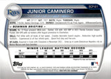 2023 Junior Caminero Bowman Chrome Prospects 1ST BOWMAN MOJO REFRACTOR #BCP-61 Tampa Bay Rays 1