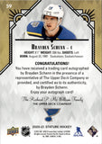 2020-21 Brayden Schenn Upper Deck Stature AUTOGRAPH AUTO #59 St. Louis Blues
