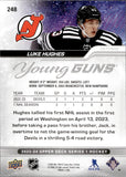 2023-24 Luke Hughes Upper Deck SERIES ONE YOUNG GUNS ROOKIE RC #248 New Jersey Devils