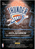 2022-23 Chet Holmgren Panini Court Kings ROOKIE EXPRESSION JERSEY RELIC RC #REM-CHT Oklahoma City Thunder