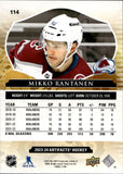 2023-24 Mikko Rantanen Upper Deck Artifacts PINK 21/35 #114 Colorado Avalanche