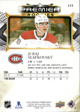 2022-23 Juraj Slafkovsky Upper Deck Premier ROOKIE GOLD 48/65 #115 Montreal Canadiens
