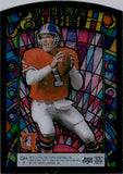1997 John Elway Topps Gallery GALLERY OF HEROES #GH7 Denver Broncos