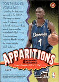 1998-99 Anfernee Hardaway Topps APPARITIONS #A9 Orlando Magic