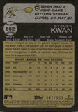2022 Steven Kwan Topps Heritage CHROME ROOKIE 43/999 Cleveland Guardians #562